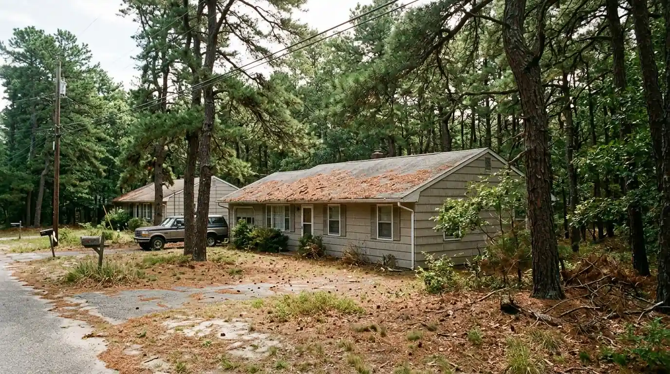 Pinelands edge homes near Toms River