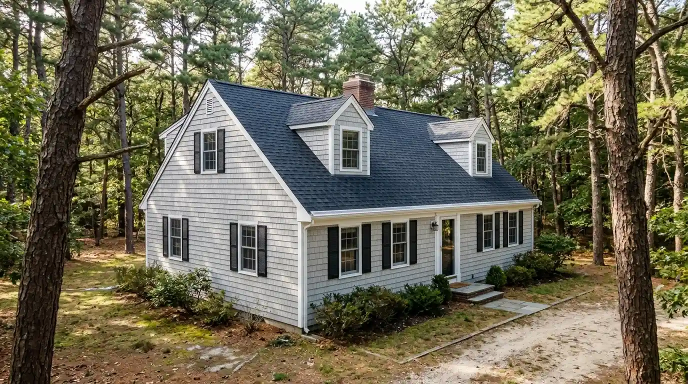 Lakehurst home among pines with new roof and gutter guards